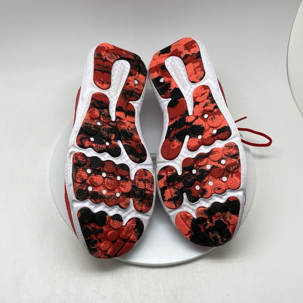 Under Armour Sneakers Mens 9.5 Charged Assert 10 Red 3026175-600 Athletic Shoes - Picture 9 of 10